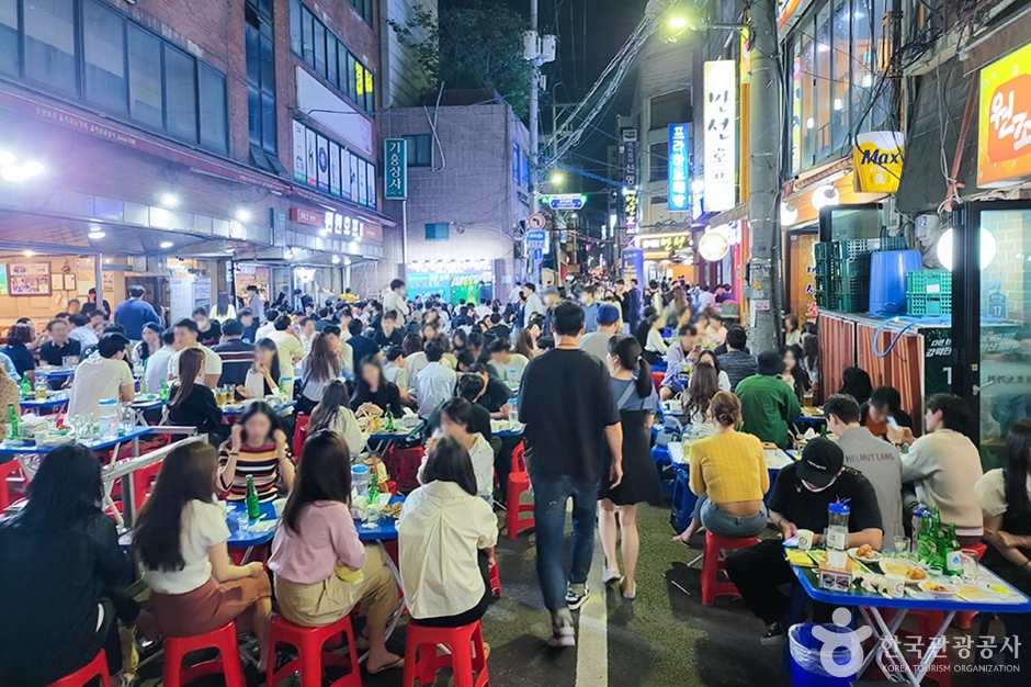 을지로 노가리골목