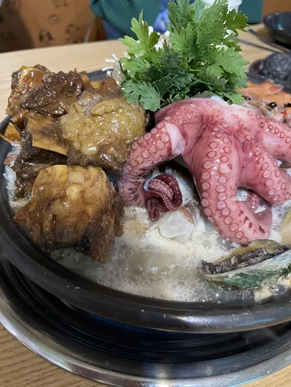 장인의집 애월본점 — 끓이는 해물갈비전골 (2022-05-14 게시, 촬영일 미확인)
