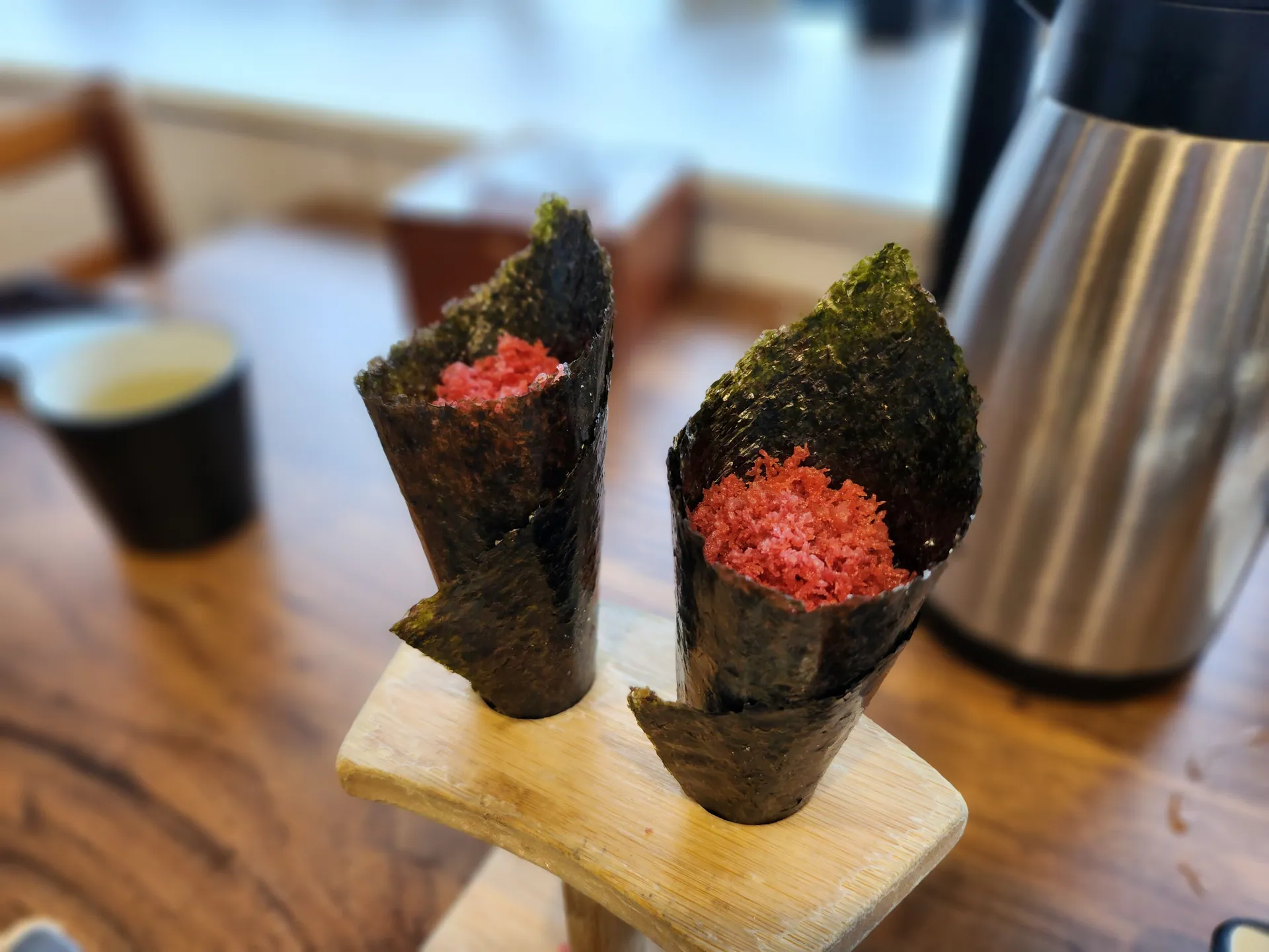 색달식당 서귀포본점 — 마끼 두 개 (2024-04-30 게시, 촬영일 미확인)