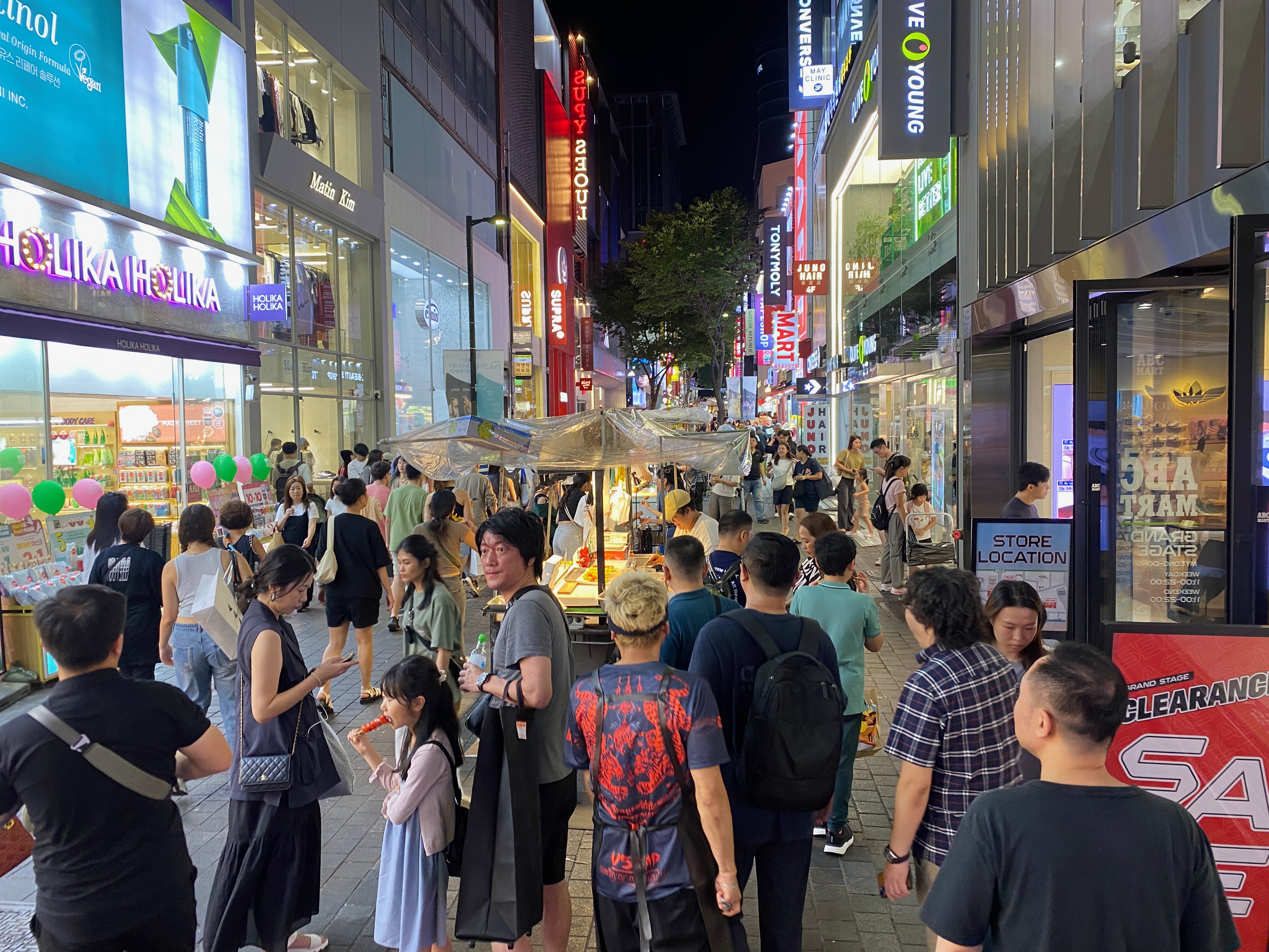 명동야시장