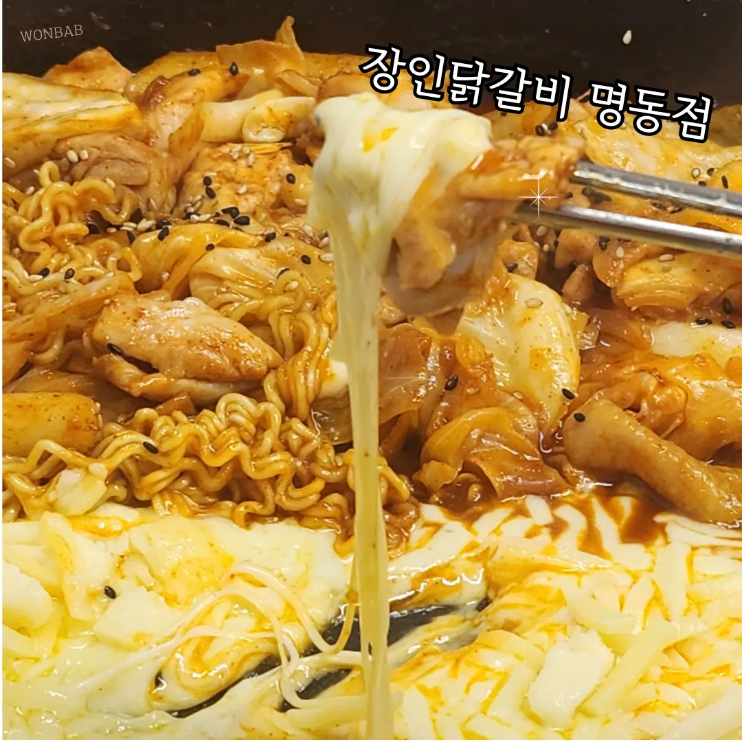 장인닭갈비 명동점