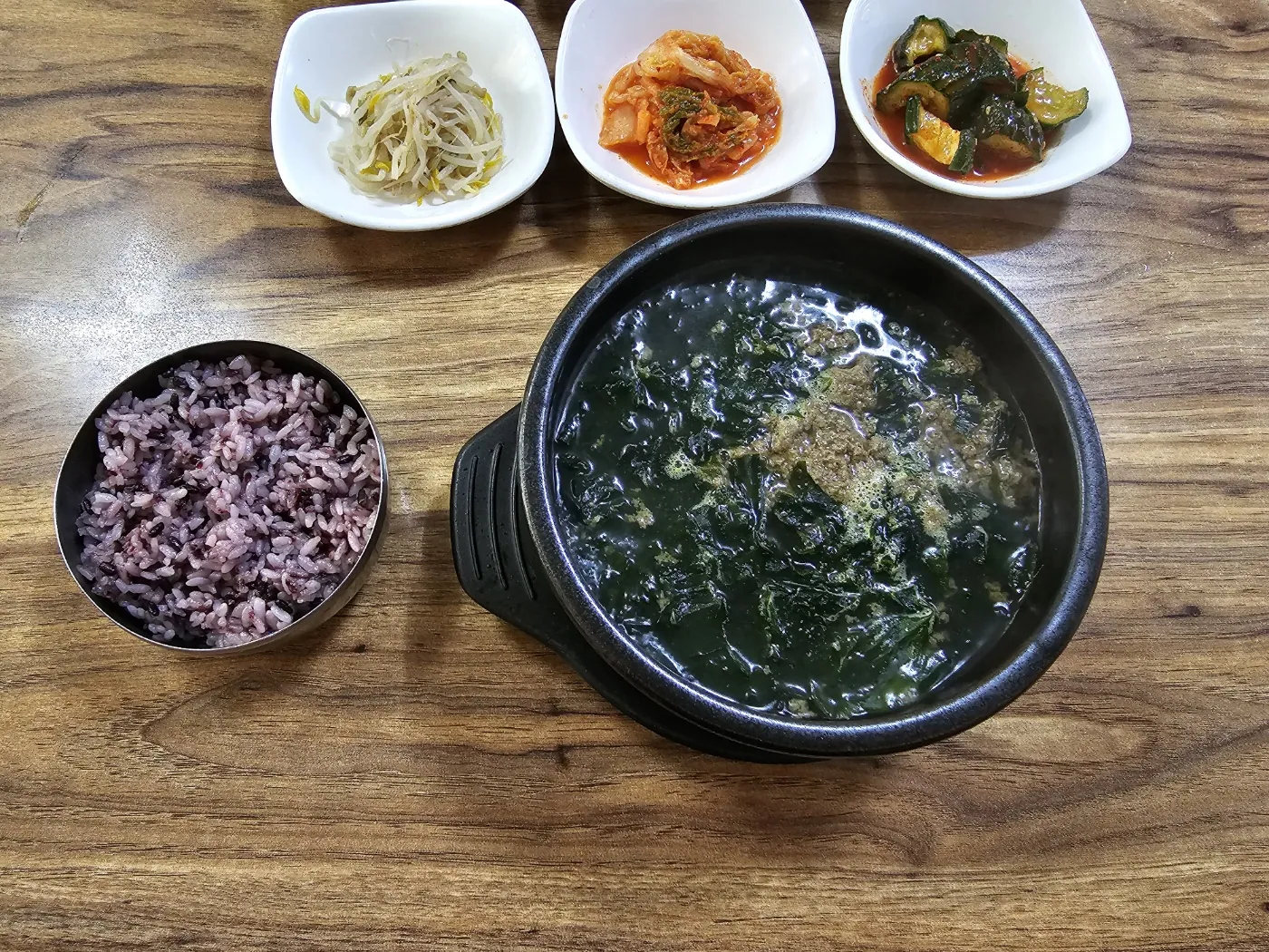 맨도롱해장국 — 겡이국·밥 상차림 (2023-05-20 게시, 촬영일 미확인)